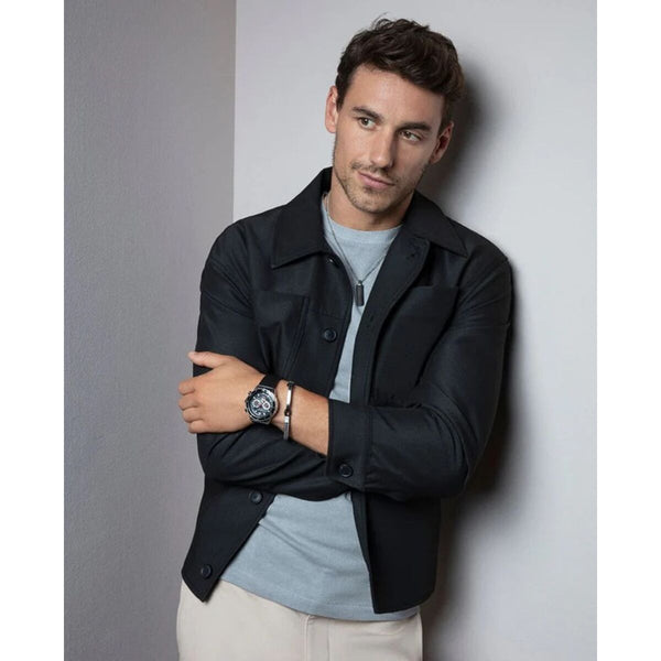 Herrenarmreif Viceroy 14219P01000 Silberfarben