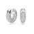 Damenohrringe Swarovski 5618306 Sterlingsilber 925 Silberfarben