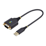 USB-Kabel Startech 1P1FFC-USB-SERIAL Schwarz 30 cm