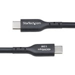 USB-Kabel Startech USB2AC4MBKE Schwarz