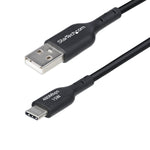 USB-Kabel Startech USB2AC1MNC Schwarz 1 m