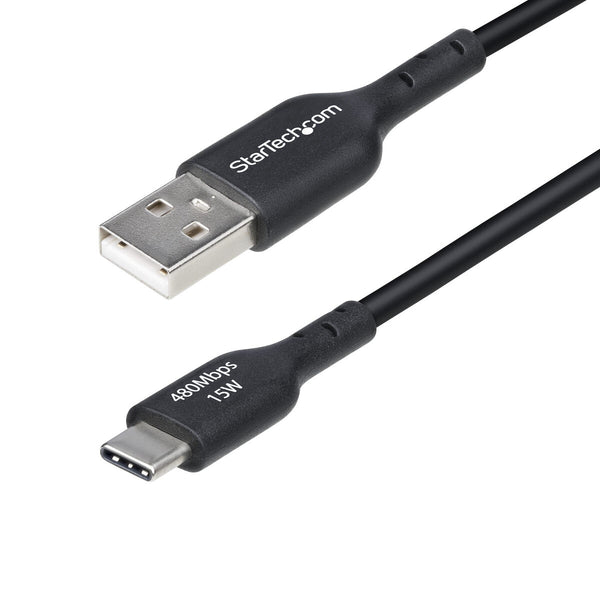 USB-Kabel Startech USB2AC1MNC Schwarz 1 m