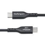 USB-Kabel Startech USB2AC1MNC Schwarz 1 m