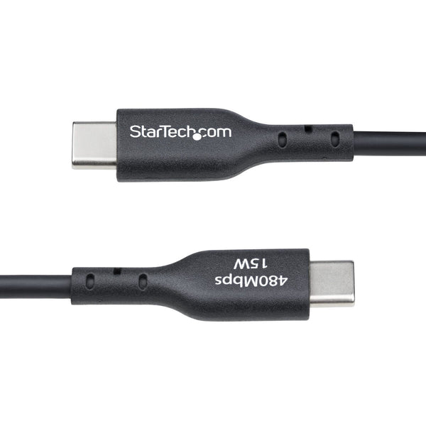 USB-Kabel Startech USB2AC1MNC Schwarz 1 m