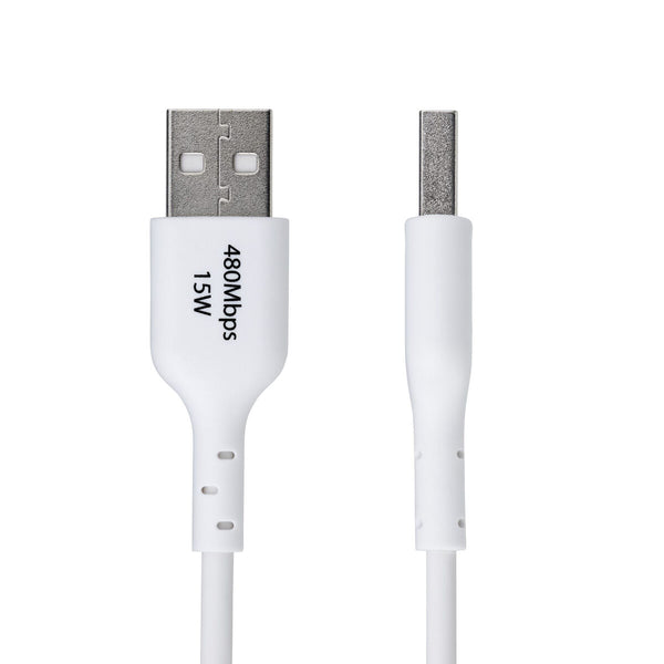 USB-Kabel Startech USB2AC1MNCWHE Weiß 1 m