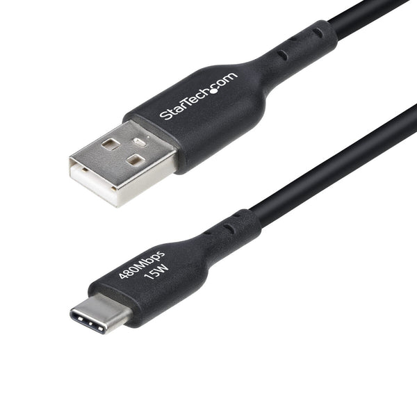 USB-Kabel Startech USB2AC2MNC Schwarz 2 m