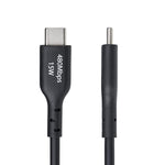 USB-Kabel Startech USB2AC2MNC Schwarz 2 m