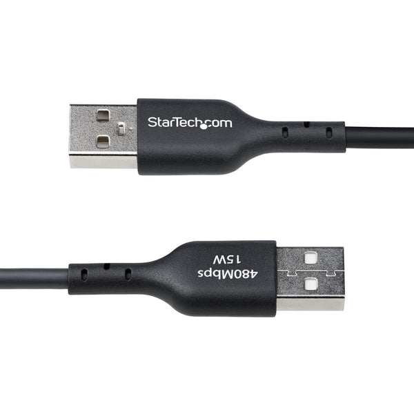 USB-Kabel Startech USB2AC2MNC Schwarz 2 m