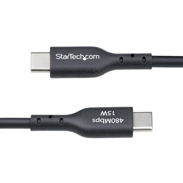 USB-Kabel Startech USB2AC2MNC Schwarz 2 m