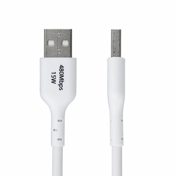 USB-Kabel Startech USB2AC3MNCWHE Weiß 3 m