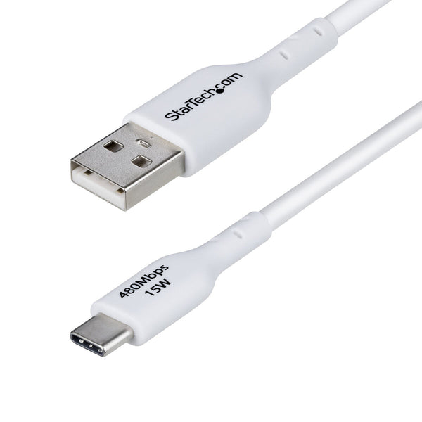 USB-Kabel Startech USB2AC2MNCWHE Weiß 2 m