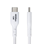 USB-Kabel Startech USB2AC2MNCWHE Weiß 2 m