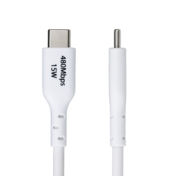USB-Kabel Startech USB2AC2MNCWHE Weiß 2 m