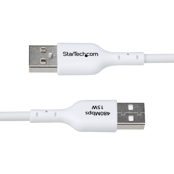 USB-Kabel Startech USB2AC2MNCWHE Weiß 2 m