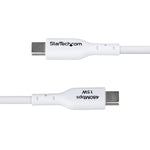 USB-Kabel Startech USB2AC2MNCWHE Weiß 2 m
