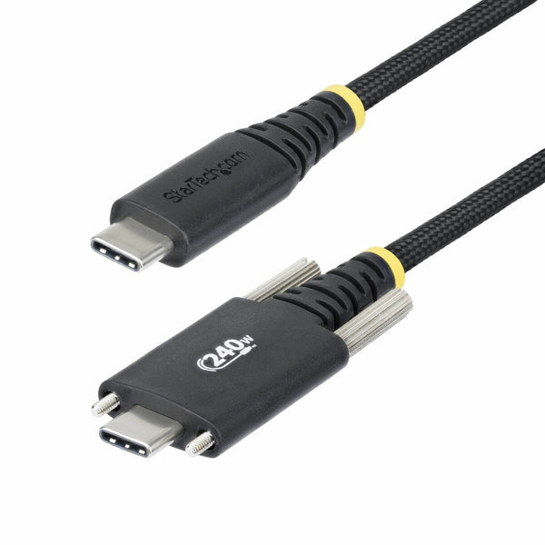 USB-Ladekabel Startech S2CEPR2M-USBSL-CABLE Schwarz 2 m