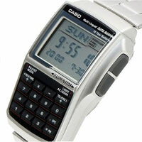 Unisex-Uhr Casio EAW-DBC-32D-1A Schwarz Silberfarben