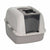 Katzentoilette Catit 46 x 55 x 45 cm mit Deckel Jumbo Grau Kunststoff