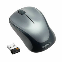 Drahtlose optische Maus Logitech 910-002201 Schwarz Grau 1000 dpi
