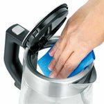 Elektrischer Wasserkocher mit LED-Licht Severin WK 3468 Schwarz Durchsichtig Edelstahl 2200 W 1 L