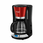 Filterkaffeemaschine Russell Hobbs Colours Plus+ Schwarz Rot 1100 W 1,25 L 1100W