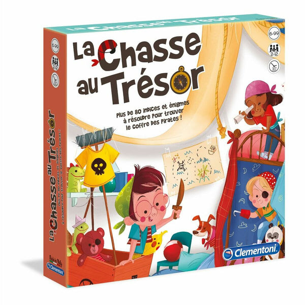 Tischspiel Clementoni The treasure hunt (FR) + 6 Jahre Bunt