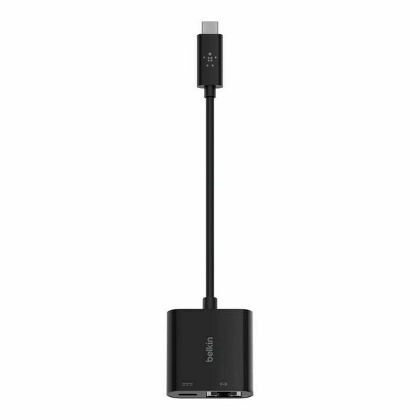 USB-C -zu-Red RJ45-Adapter Belkin INC001BTBK Schwarz