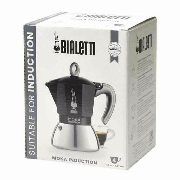 Italienische Kaffeemaschine Bialetti 0006934/NP Schwarz Aluminium
