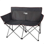 Gepolsterte Campingstuhl Aktive 52882 Schwarz Stahl 2 Plätze (Restauriert B)