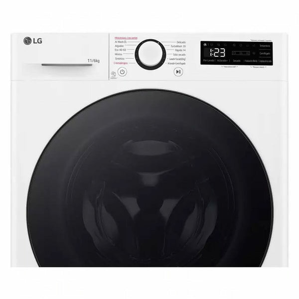 Intelligente Waschmaschine-Trockner LG F4DR6011AGW 11 kg/6 kg 1400 rpm