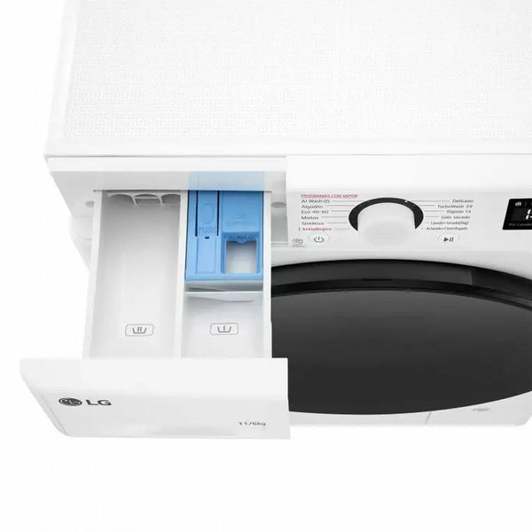 Intelligente Waschmaschine-Trockner LG F4DR6011AGW 11 kg/6 kg 1400 rpm