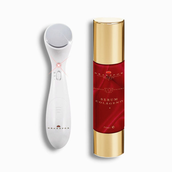 Massagevorrichtung Drakefor DFK-408&GELCOLAGENO Weiß