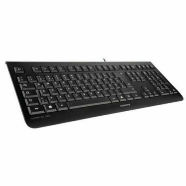 Französische Tastatur Cherry Qwerty Spanisch Schwarz