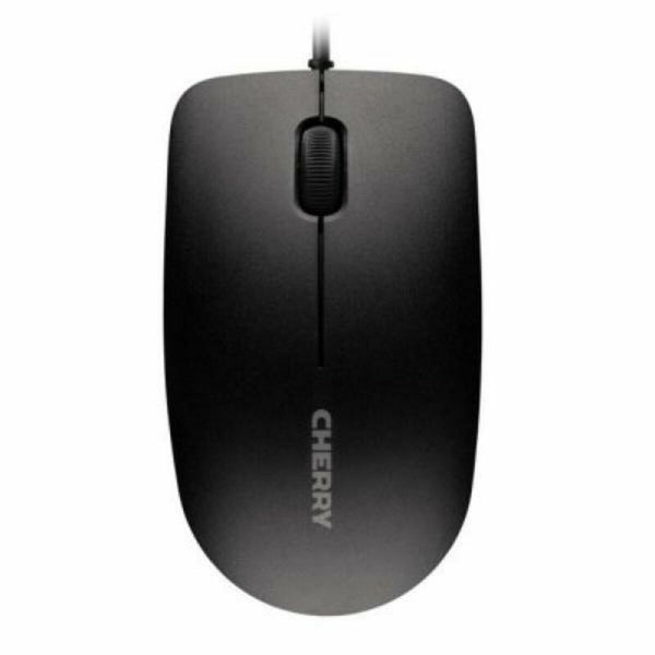 Tastatur mit Maus Cherry JD-0800ES-2 Schwarz Qwerty Spanisch