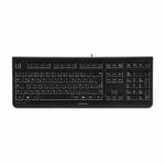 Tastatur mit Maus Cherry JD-0800ES-2 Schwarz Qwerty Spanisch