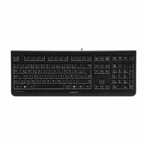 Tastatur mit Maus Cherry JD-0800ES-2 Schwarz Qwerty Spanisch