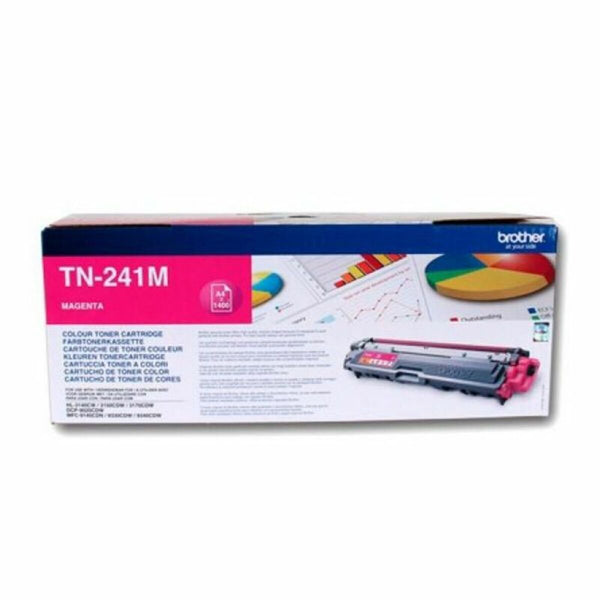 Original Toner Brother TN241M Schwarz Magenta