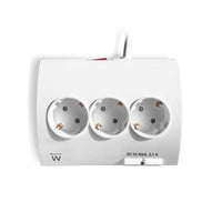 Steckerleiste mit 5 Steckdosen und Schalter Ewent EW3935 Bluetooth (1,5 m)