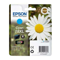 Original Tintenpatrone Epson Cartucho 18XL cian Türkis