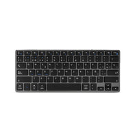 Drahtlose Tastatur Subblim SUB-KB-3ADC201 Qwerty Spanisch Grau Silberfarben