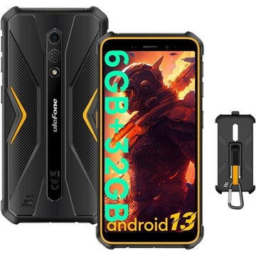 Smartphone Ulefone Armor X12 5,45" 5.45" MediaTek Helio A22 4 GB RAM 3 GB RAM 32 GB Schwarz Orange