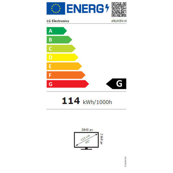 Monitor Videowall LG 49UM5N-H.AEU 49" 4K Ultra HD 60 Hz