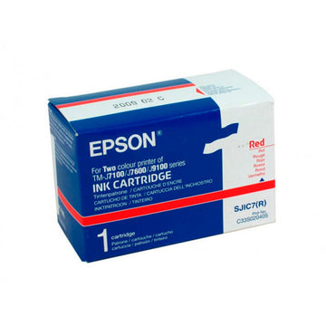 Original Tintenpatrone Epson TM-J 7100/7600 Rot