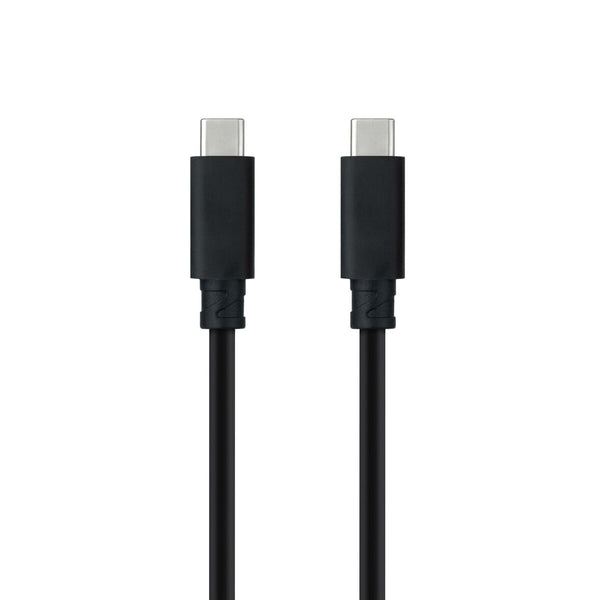 USB-C-Kabel NANOCABLE 10.01.4103 Schwarz 3 m