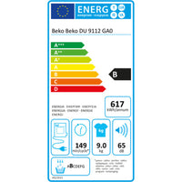 Kondensationstrockner BEKO DU 9112 GA0 Weiß 9 kg