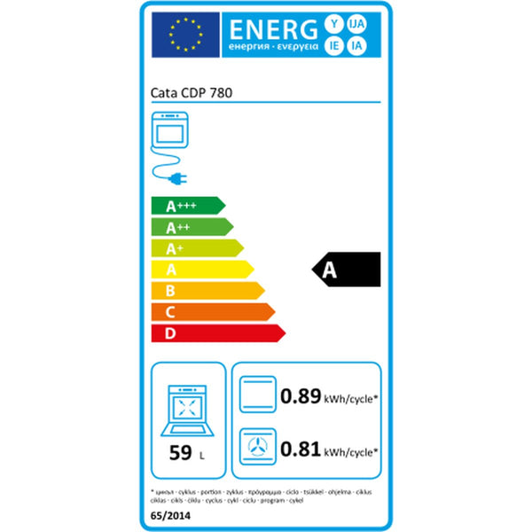 Herd Cata CDP780ASBK 2450 W 59 L