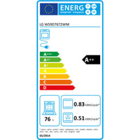 Pyrolytherd LG WS9D7672WM 3500 W 76 L