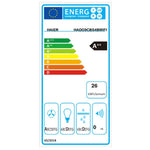 Konventioneller Rauchfang Candy HADG9CBS4BWIFI Schwarz
