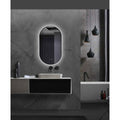 Badezimmerspiegel mit LED-Licht Ledimex TOKY022-90OR 90 x 50 cm