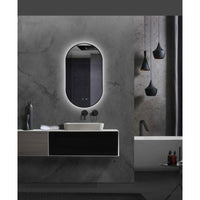 Badezimmerspiegel mit LED-Licht Ledimex TOKY022-90OR 90 x 50 cm
